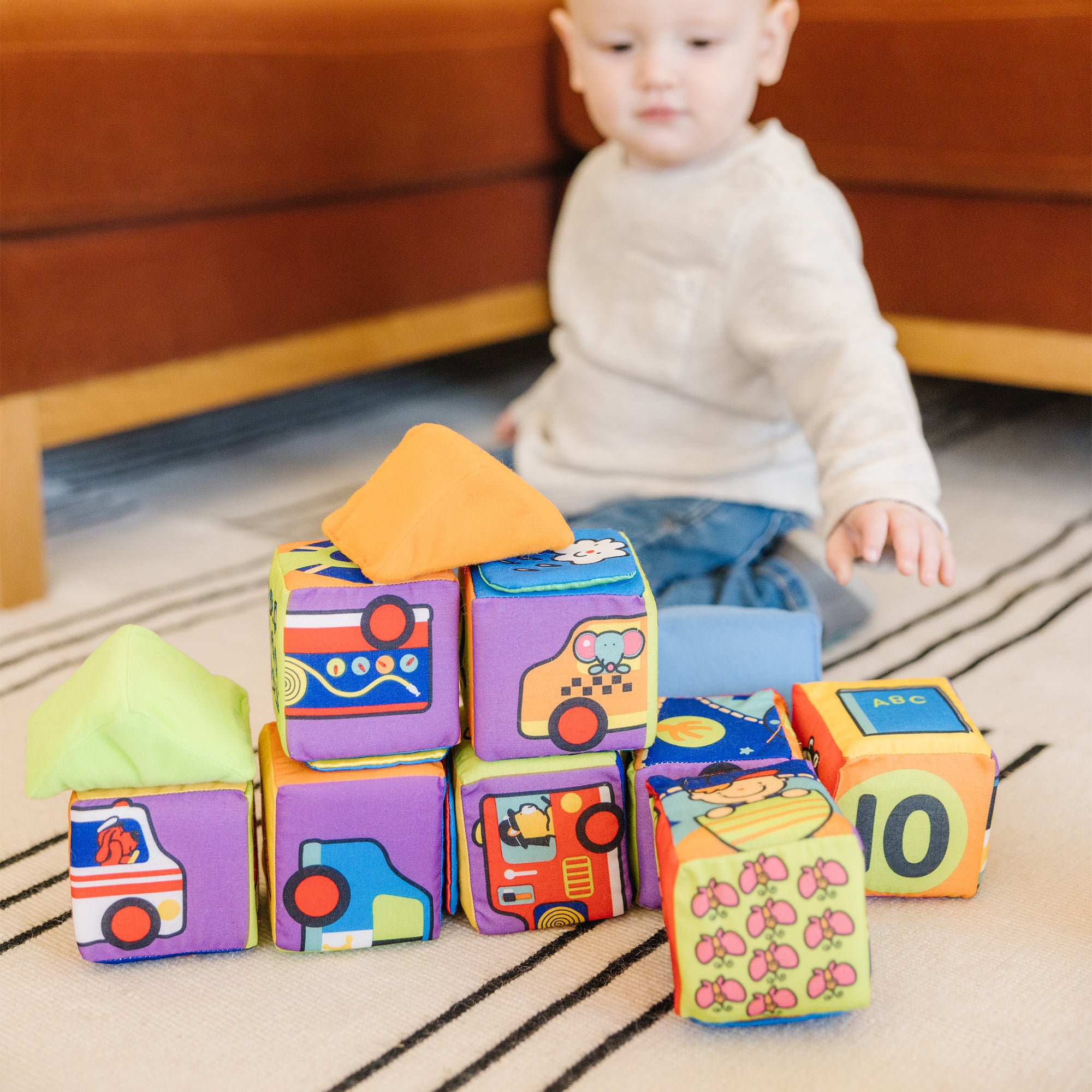 K's Kids Match and Build Soft Blocks - Image 10