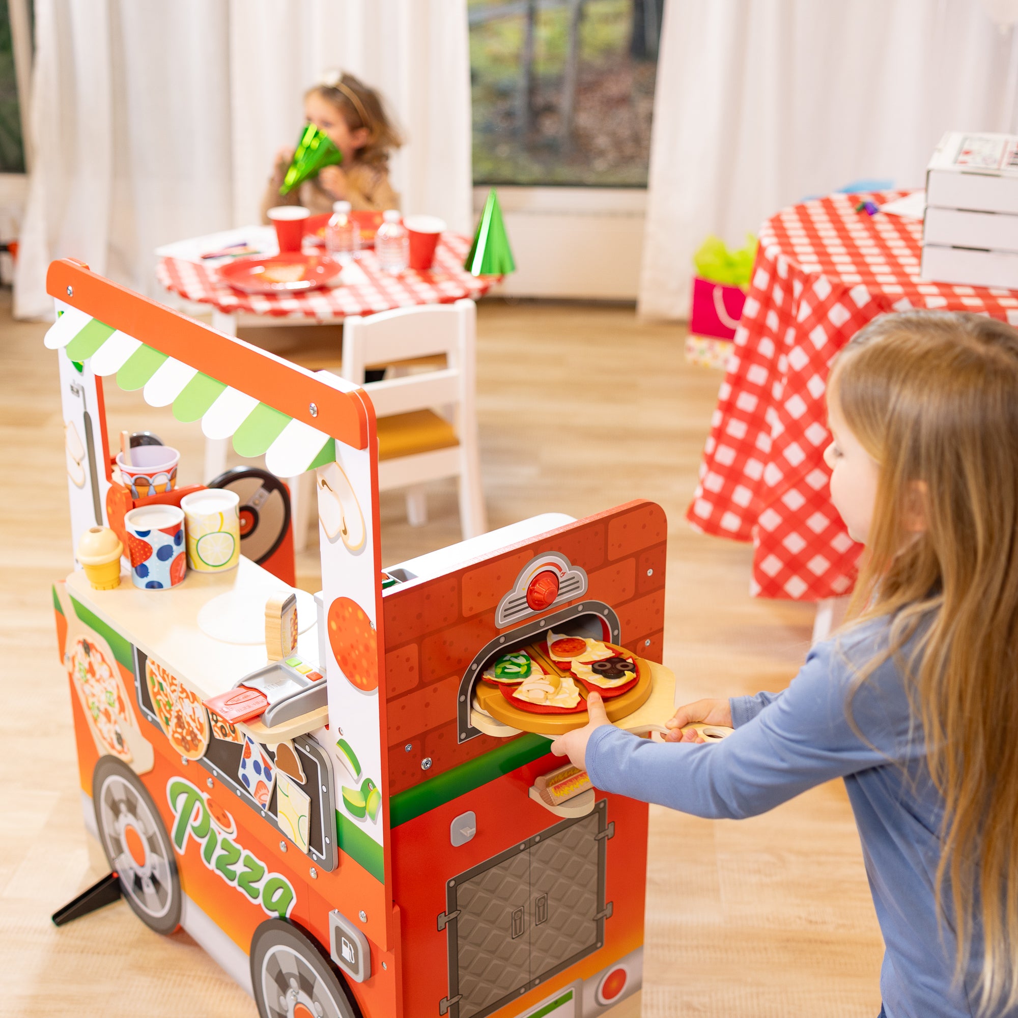 Wooden Pizza Food Truck Activity Center - Image 8