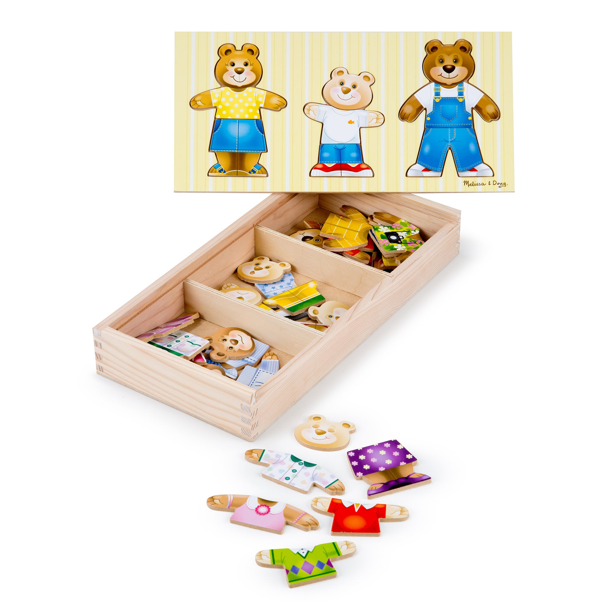 Bear Family Dress-Up Puzzle - 45 Pieces - Image 9
