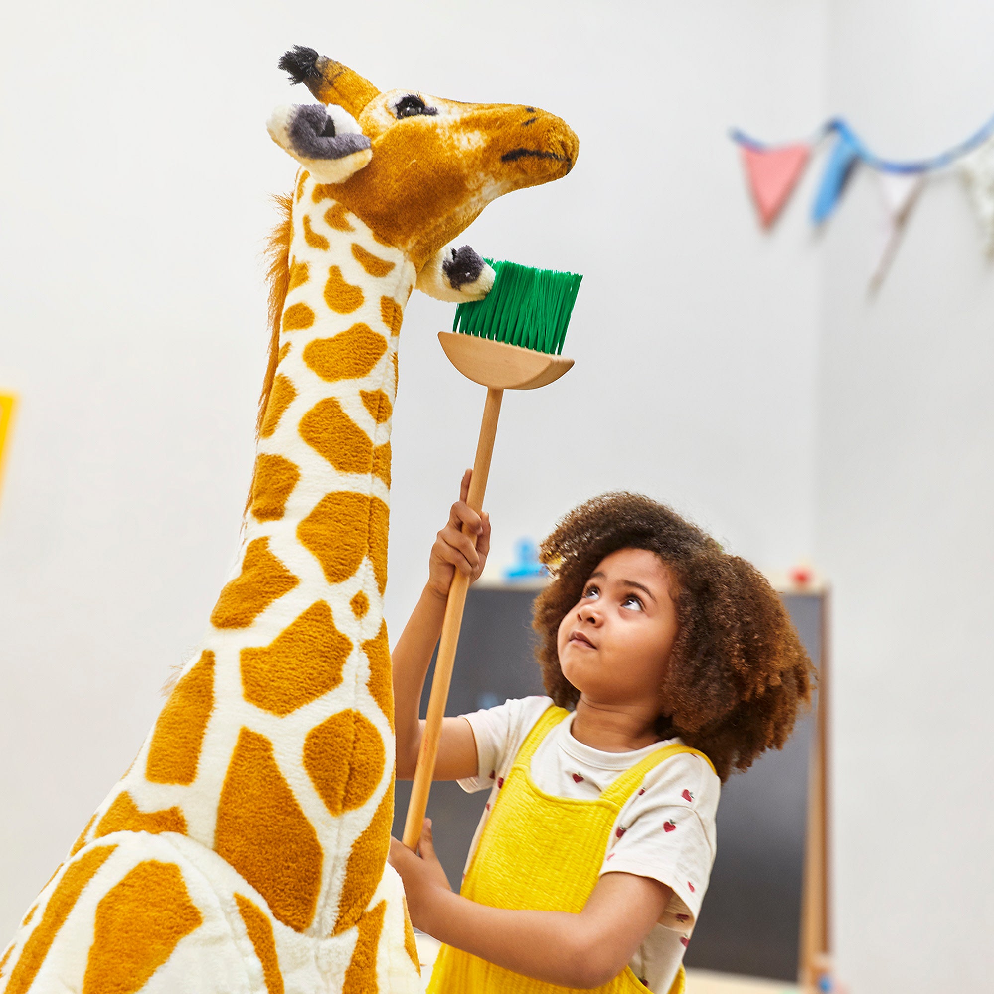 Giraffe Lifelike Plush Stuffed Animal - Image 6