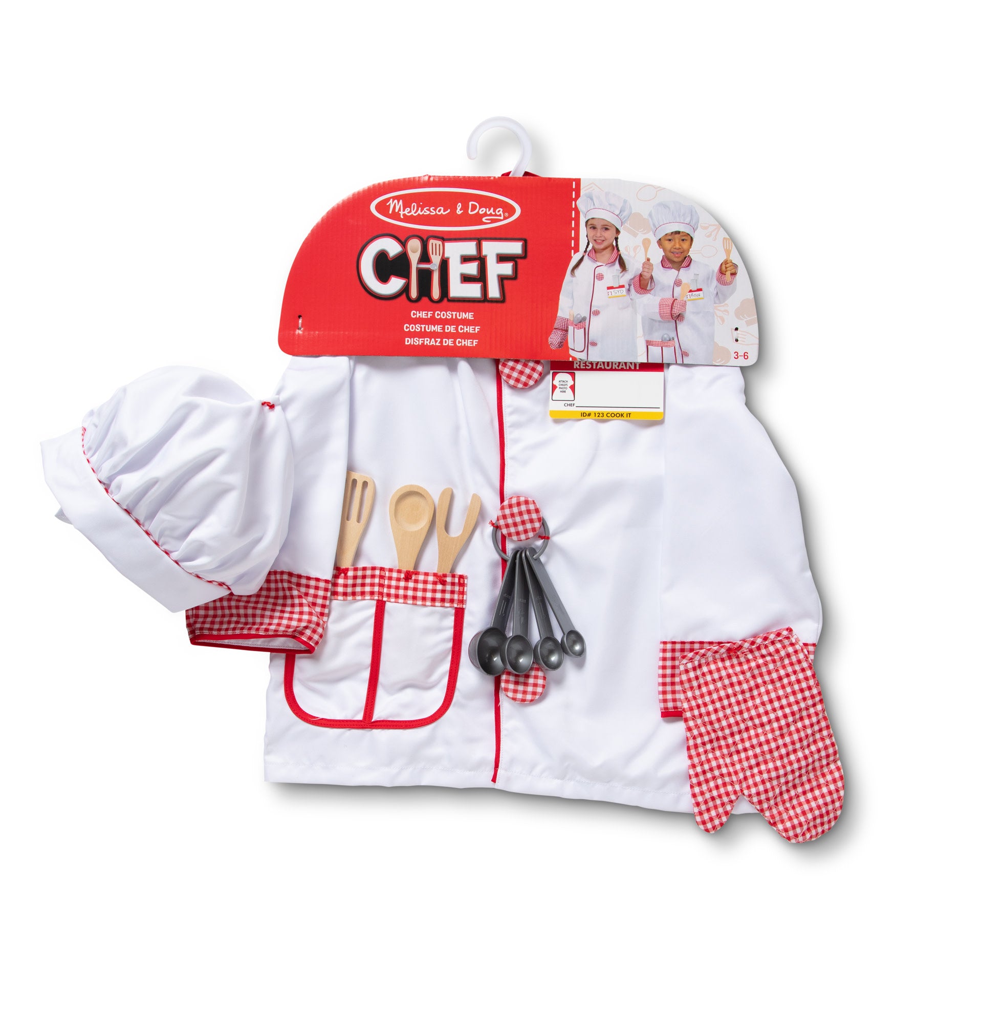 Chef Costume Role Play Set - Image 3