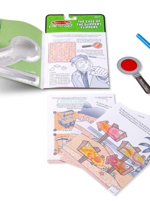 On the Go? Secret Decoder Activity Books 3-Pack: Slippery Flippers. Runaway Ruby. Game Book