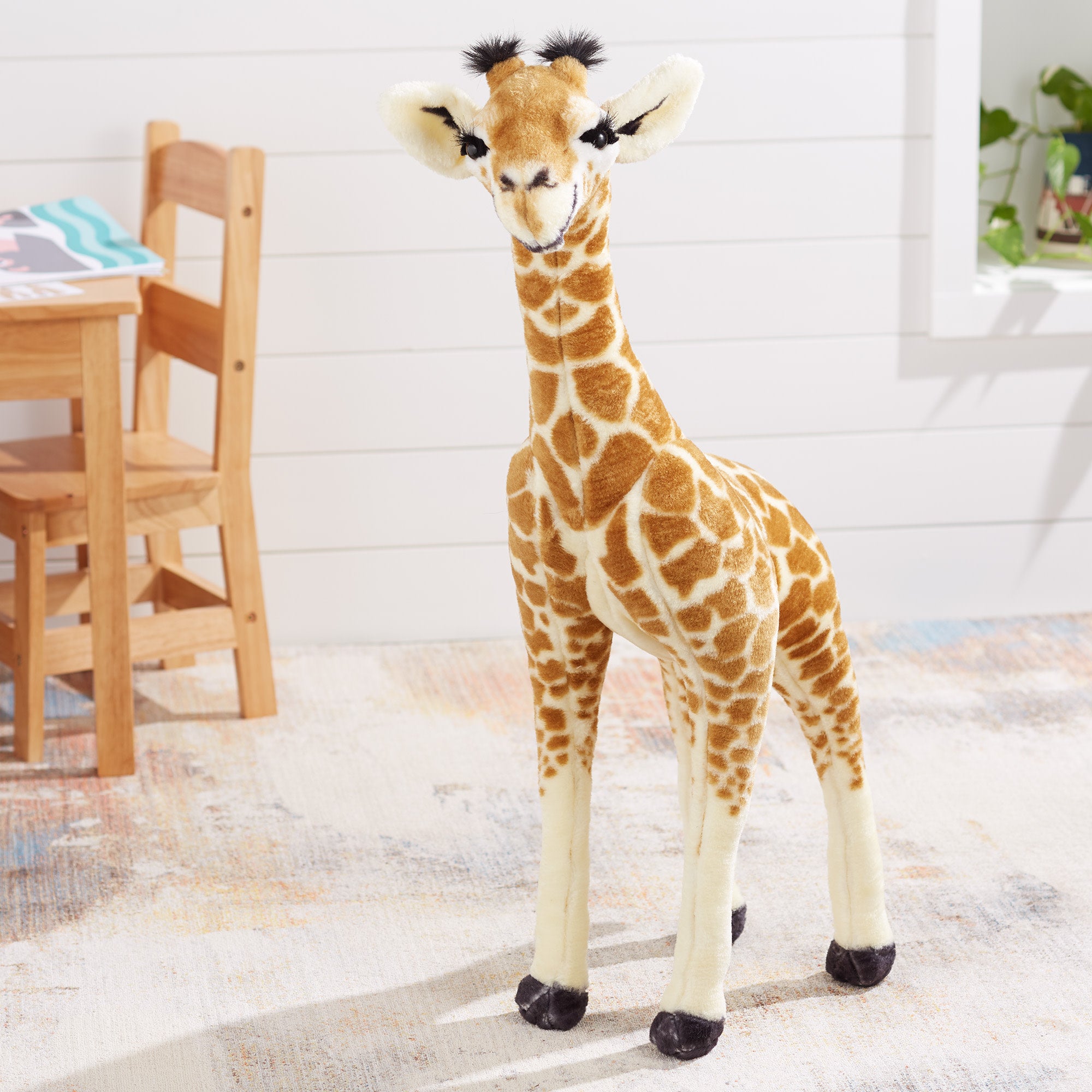 Lifelike Plush Baby Giraffe - Image 9