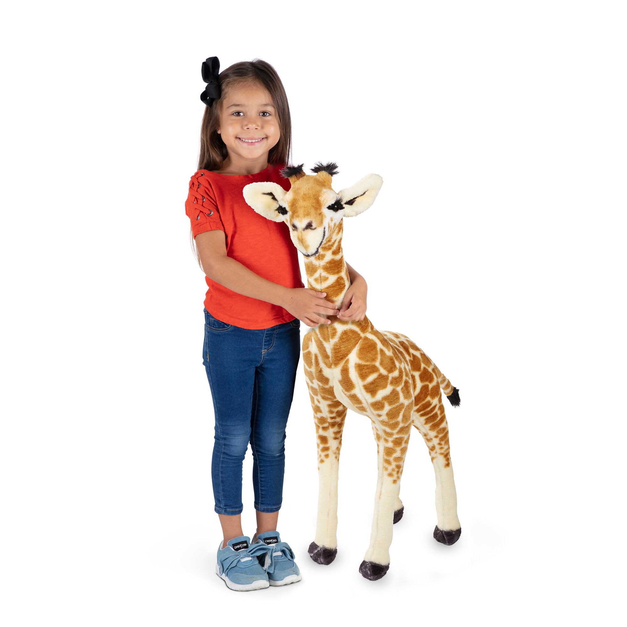 Lifelike Plush Baby Giraffe - Image 8