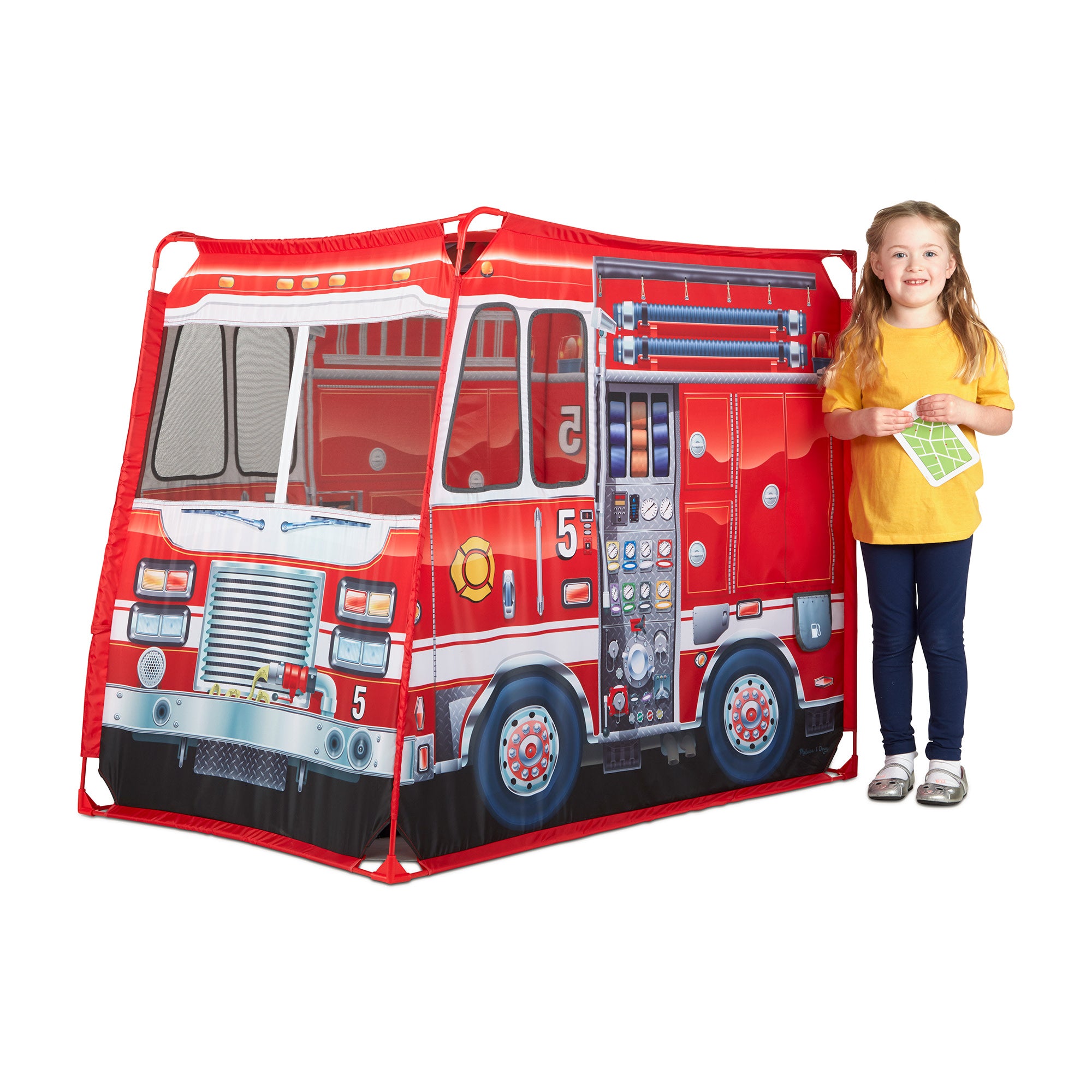 Fire Truck Play Tent - Image 8