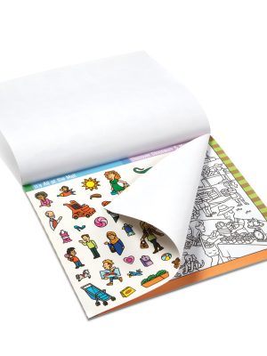 Seek & Find Sticker Pad ?C Around Town