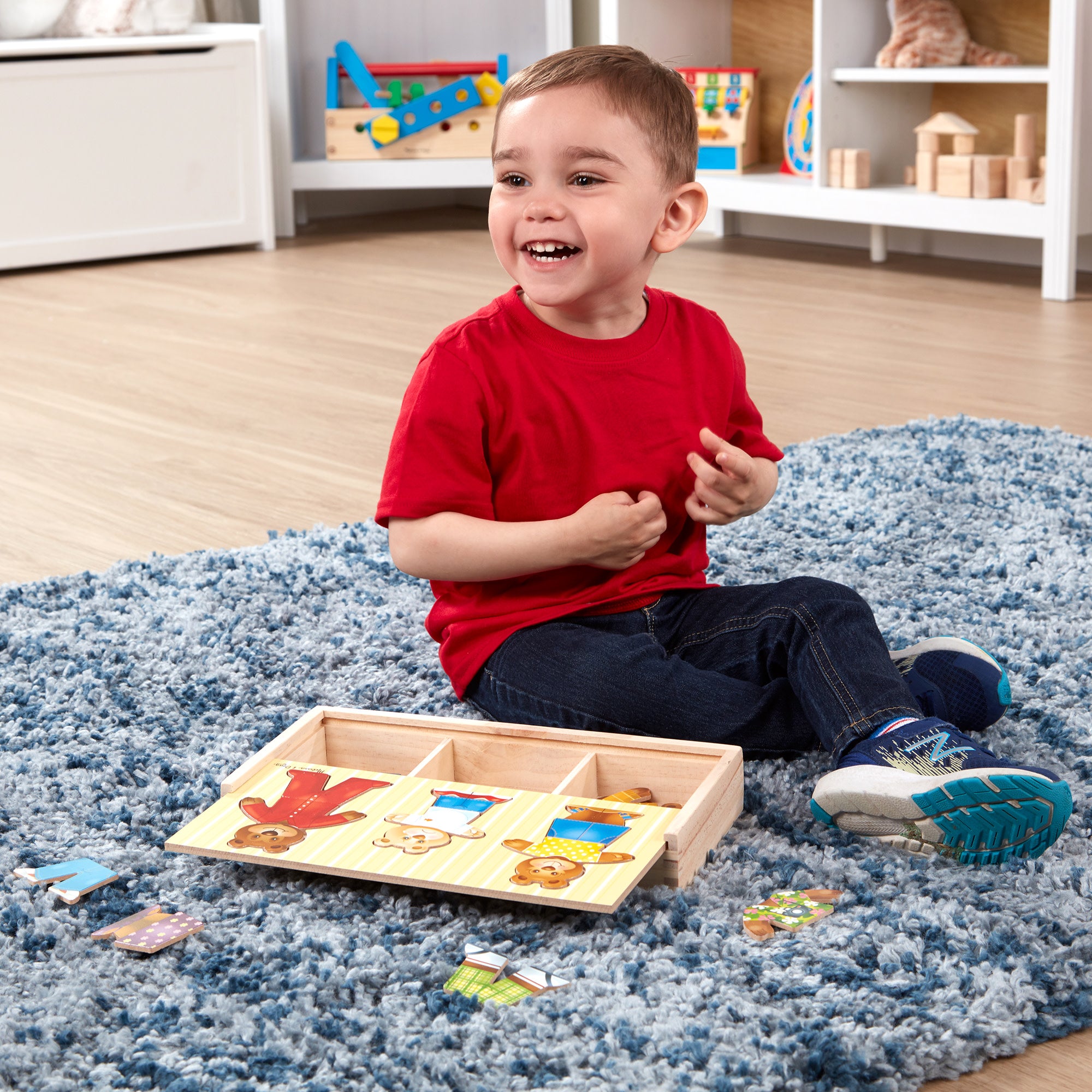 Bear Family Dress-Up Puzzle - 45 Pieces - Image 5