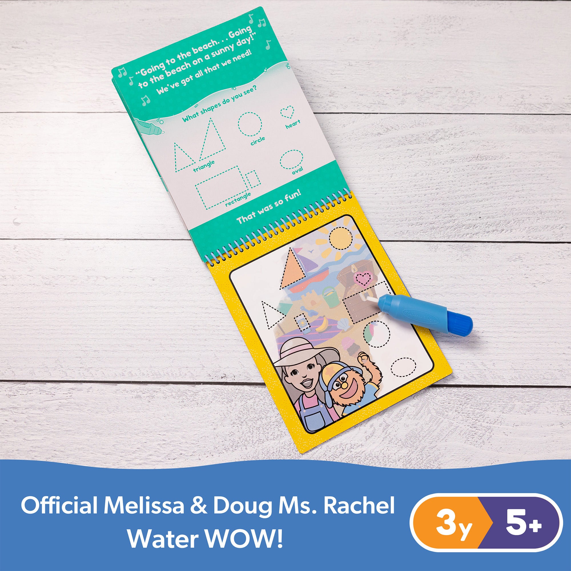 Ms. Rachel Water WOW! Color-Reveal Pad ?C Find & Count - Image 9
