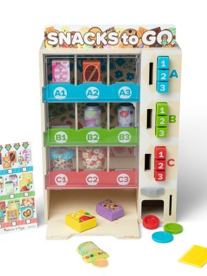 Sort. Stock. Select Wooden Vending Machine Play Set