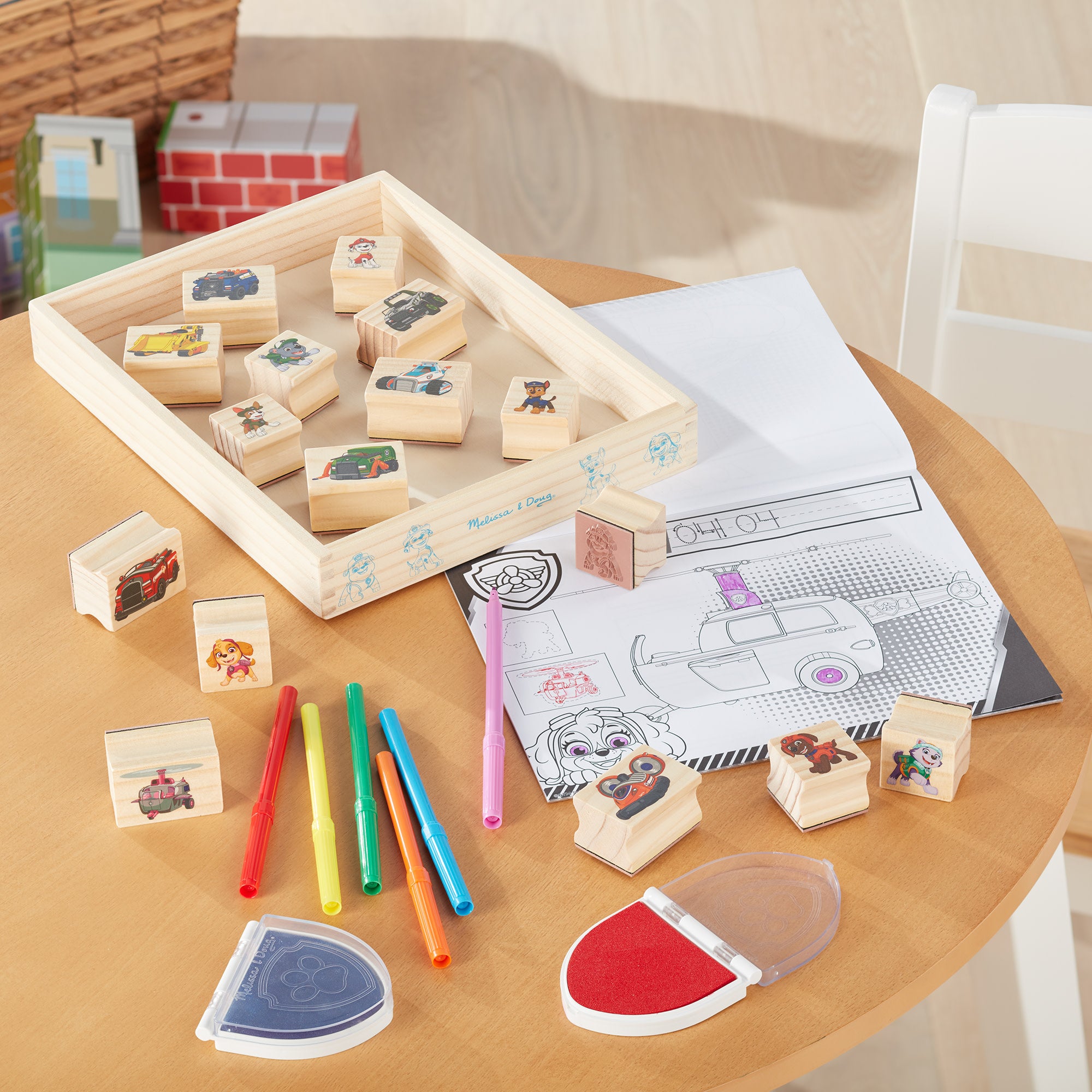 PAW Patrol Wooden Stamps Activity Set - Image 9