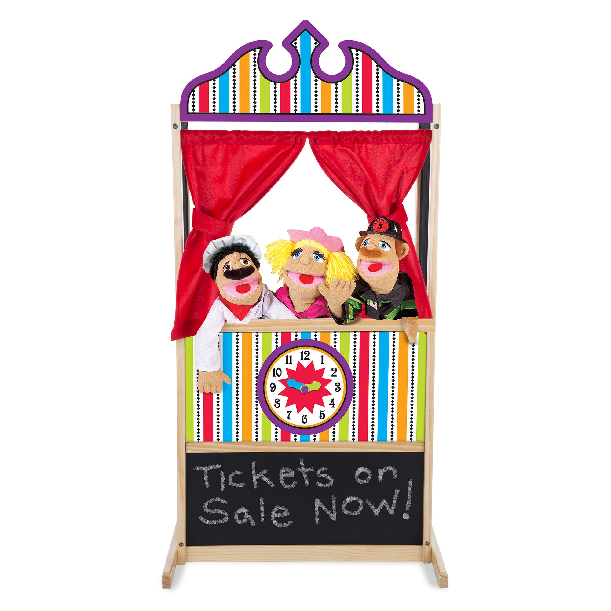 Wooden Deluxe Puppet Theater - Image 4