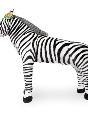 Zebra Lifelike Plush Stuffed Animal