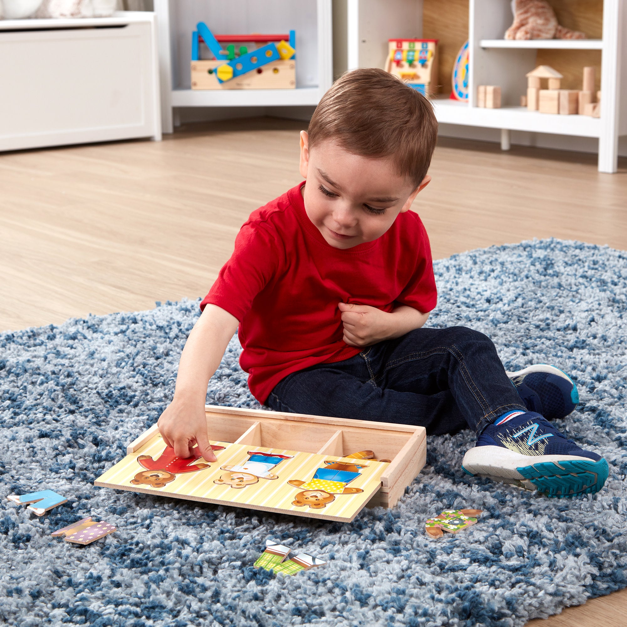 Bear Family Dress-Up Puzzle - 45 Pieces - Image 6