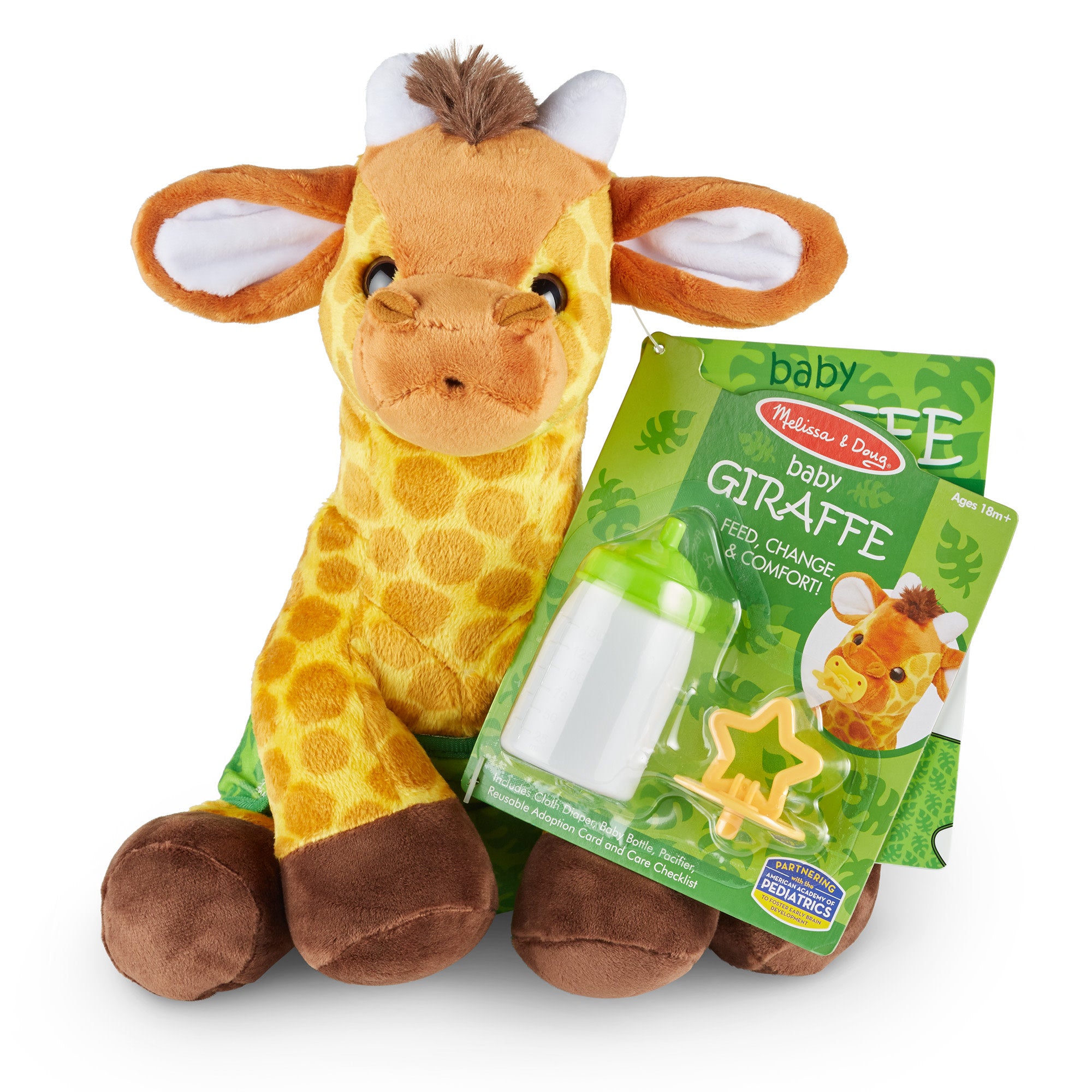Baby Giraffe Stuffed Animal - Image 3