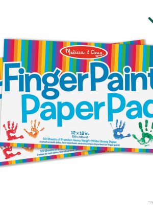 Finger Paint Paper Pad 2-Pack