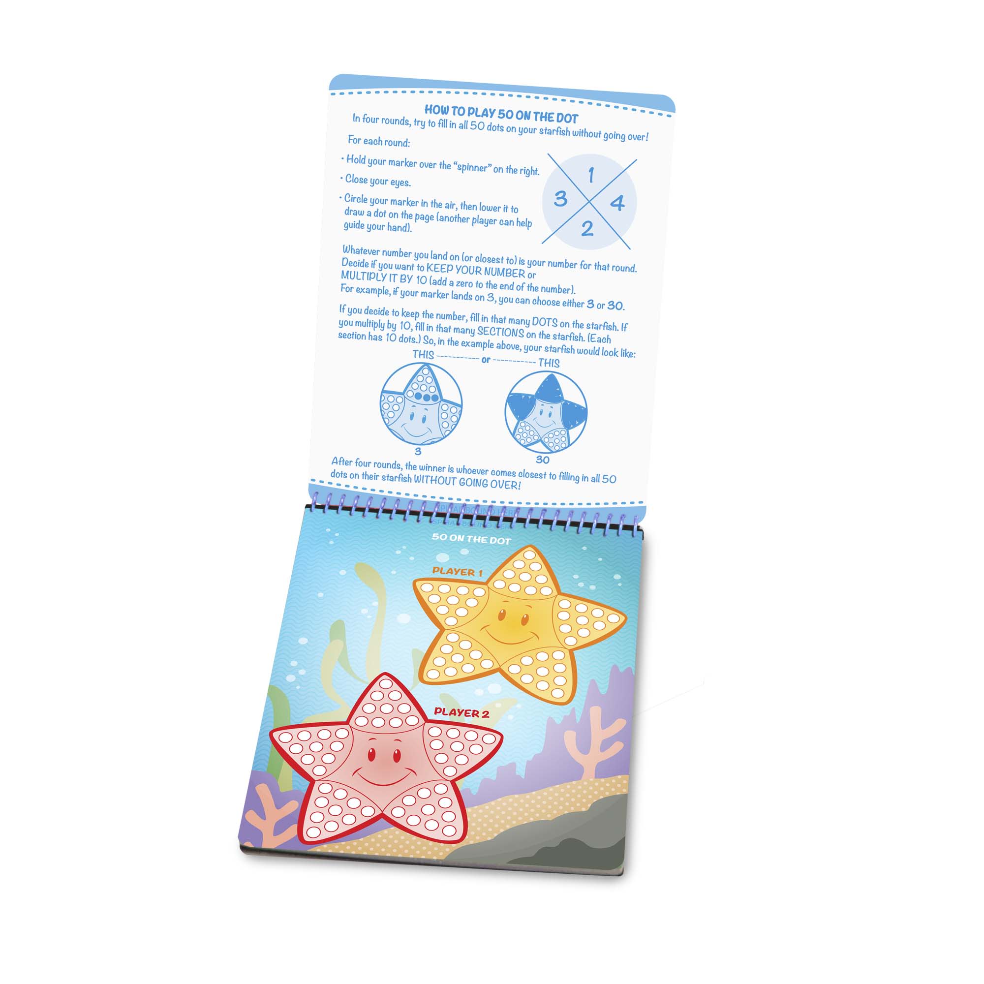 Game On! Wipe-Off Activity Pad - On the Go Travel Activity - Image 4