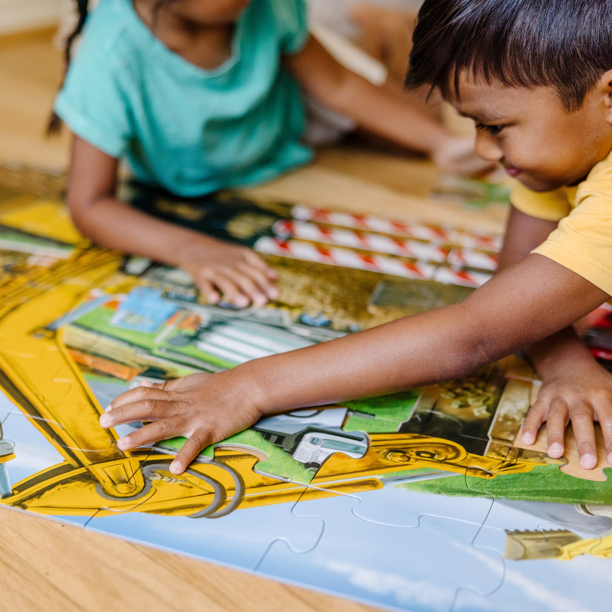 Building Site Floor Puzzle - 48 Pieces - Image 8