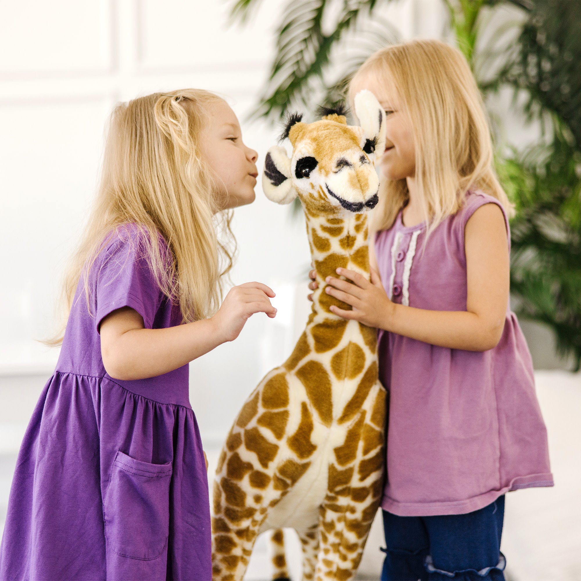 Lifelike Plush Baby Giraffe - Image 5