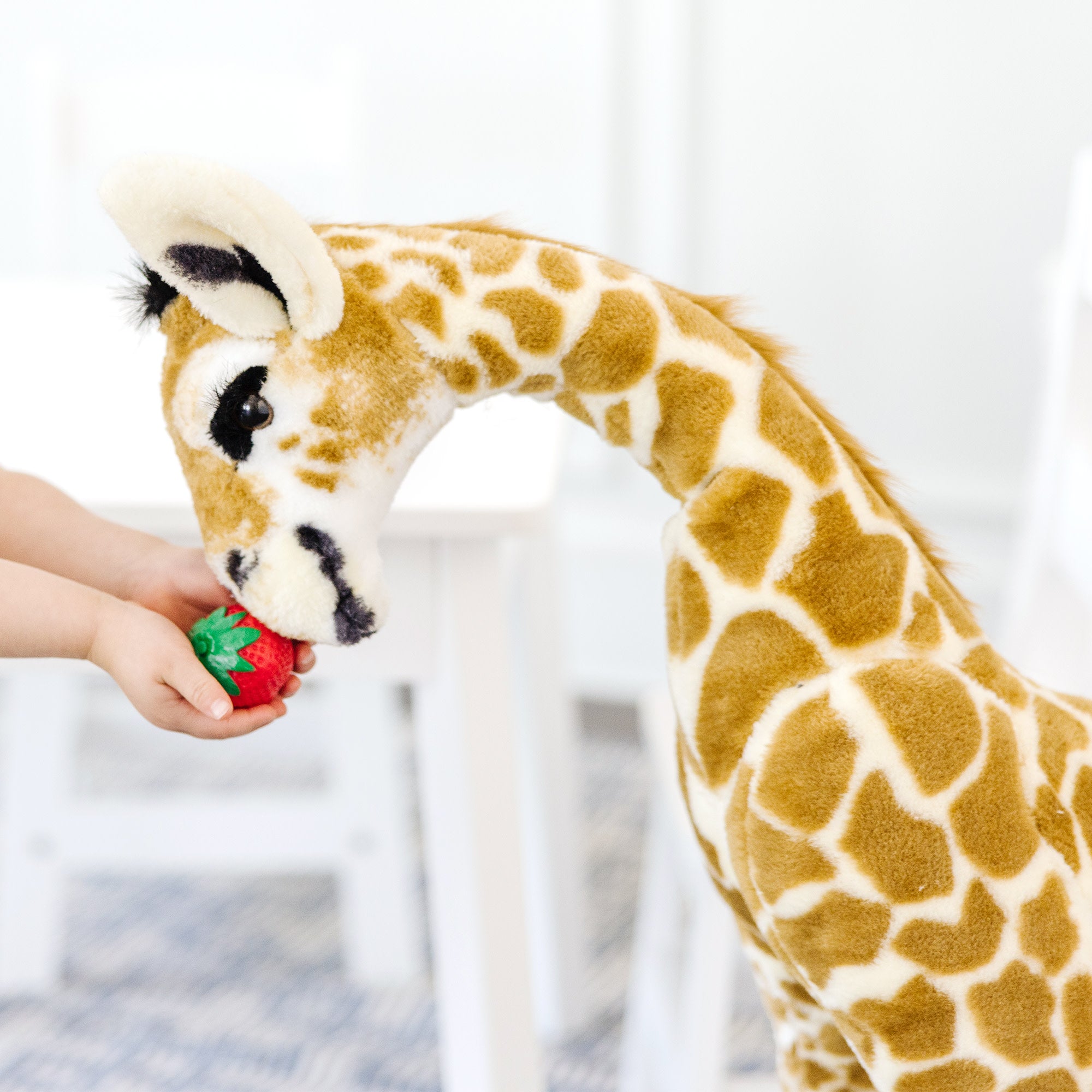 Lifelike Plush Baby Giraffe - Image 7