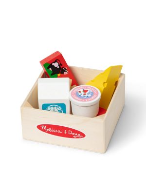 Wooden Food Groups Play Set ?C Dairy
