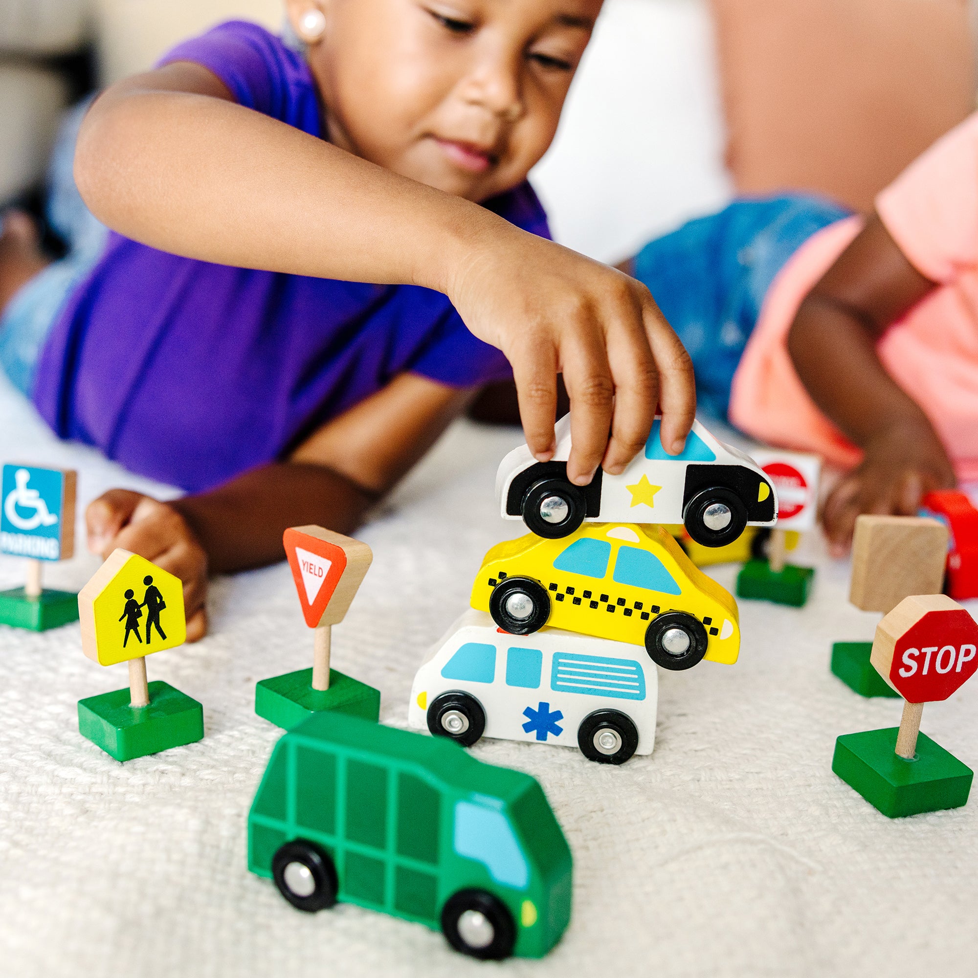 Wooden Vehicles and Traffic Signs - Image 10