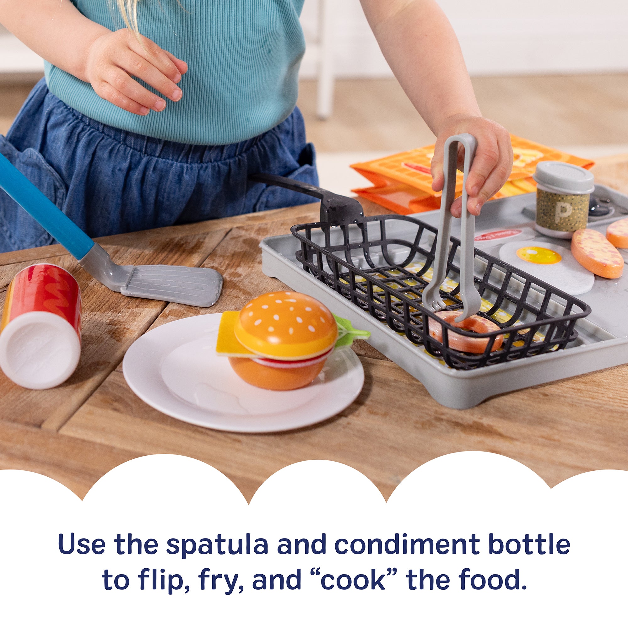 Flip & Fry Grill Play Set with Color Changing Water WOW! - Image 5