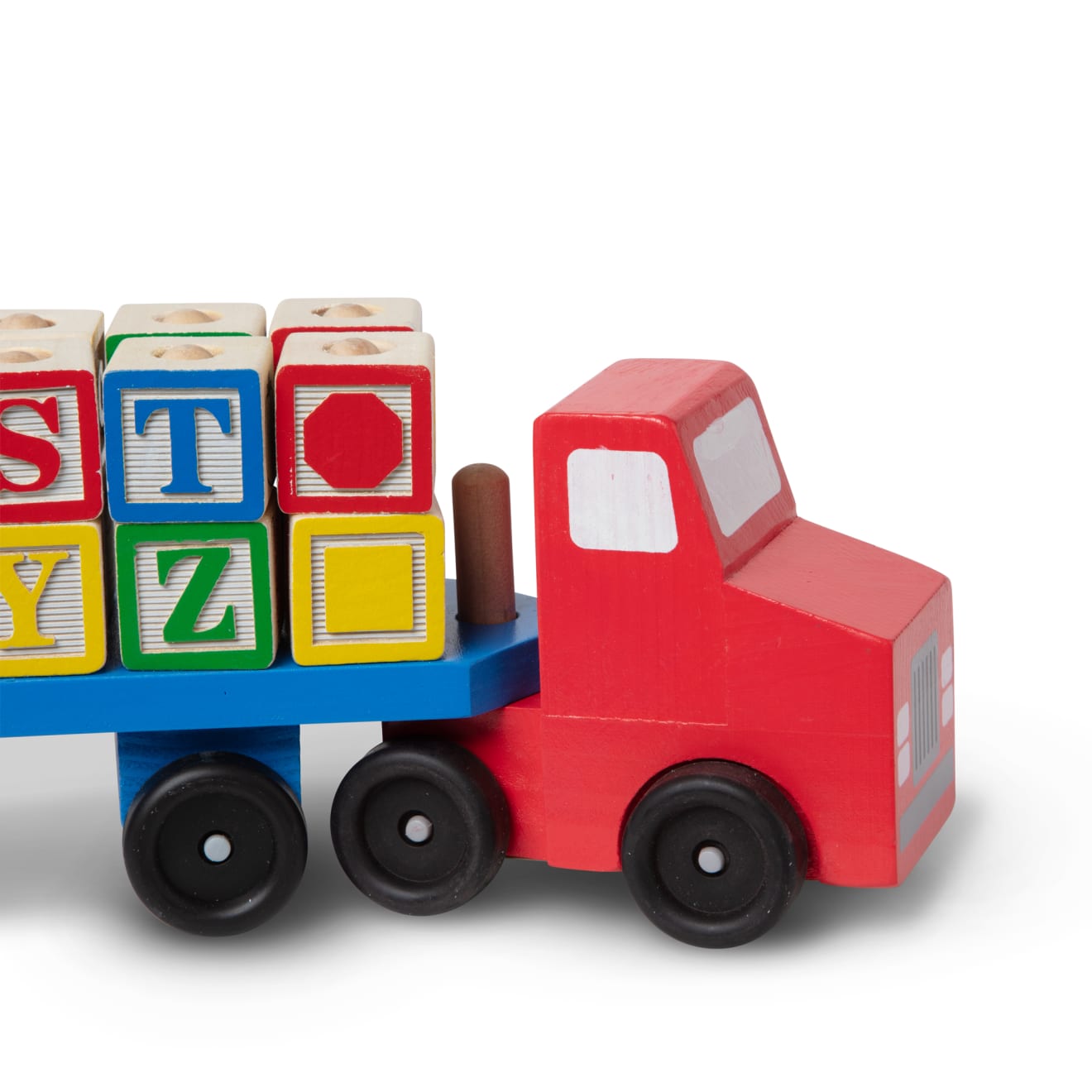 Alphabet Blocks Wooden Truck - Image 6