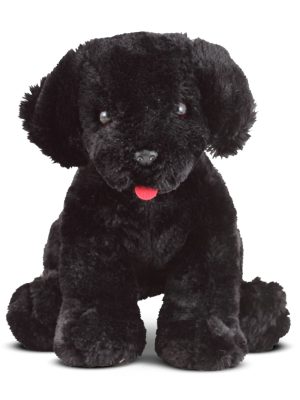 Benson Black Lab Puppy Dog Stuffed Animal