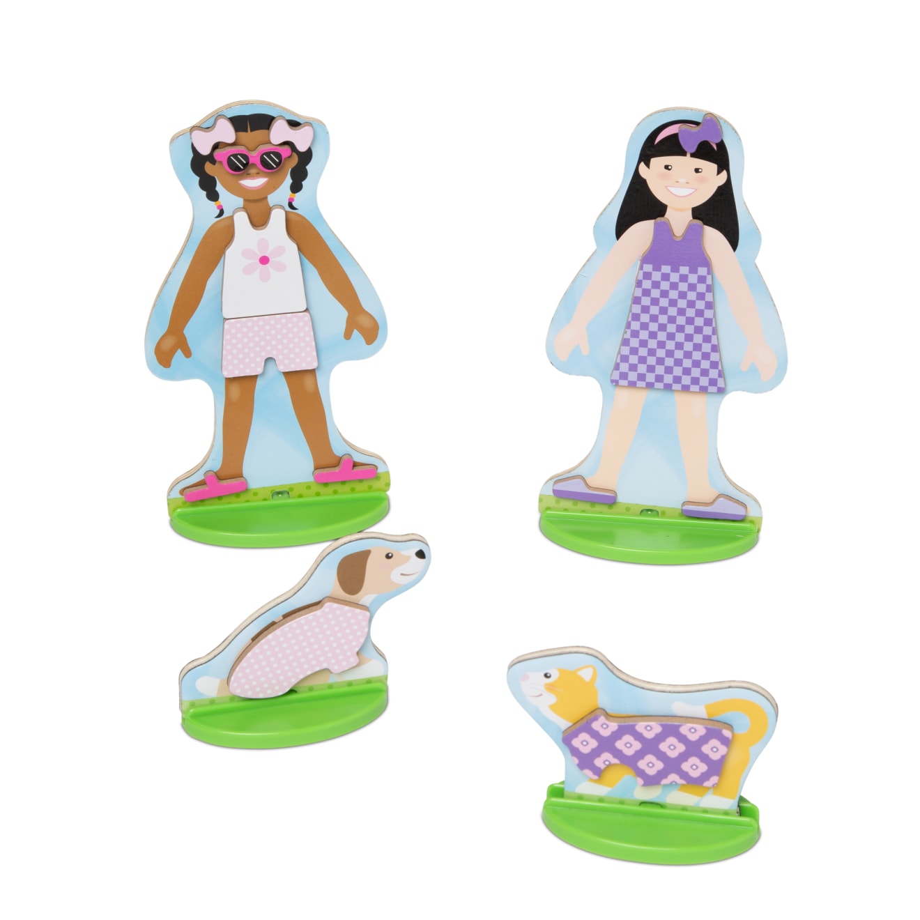 Best Friends Magnetic Dress-Up Play Set - Image 4