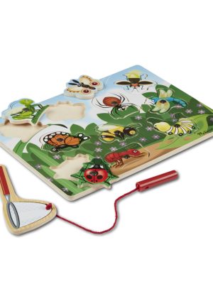 Bug-Catching Magnetic Puzzle Game