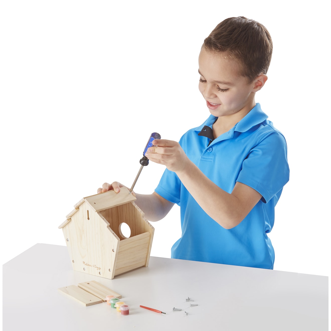Created by Me! Birdhouse Wooden Craft Kit - Image 7