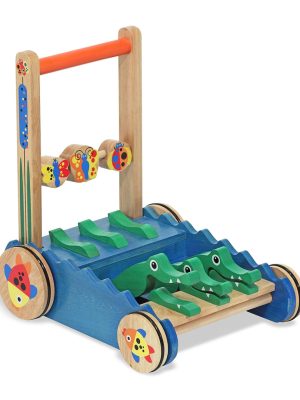 Chomp & Clack Alligator Push Toy