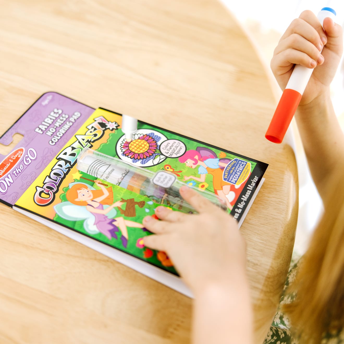 On the Go ColorBlast No-Mess Coloring Pad - Fairies - Image 5