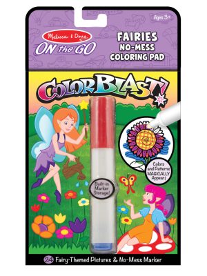 On the Go ColorBlast No-Mess Coloring Pad - Fairies