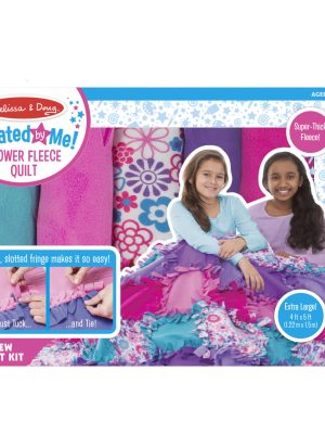 Created by Me! Flower Fleece Quilt