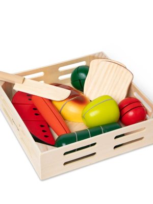 Cutting Food - Wooden Play Food