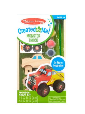 Created by Me! Monster Truck Wooden Craft Kit