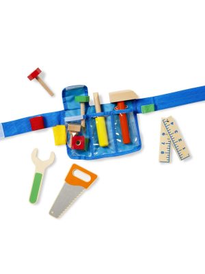 Deluxe Wooden Tool Belt Set