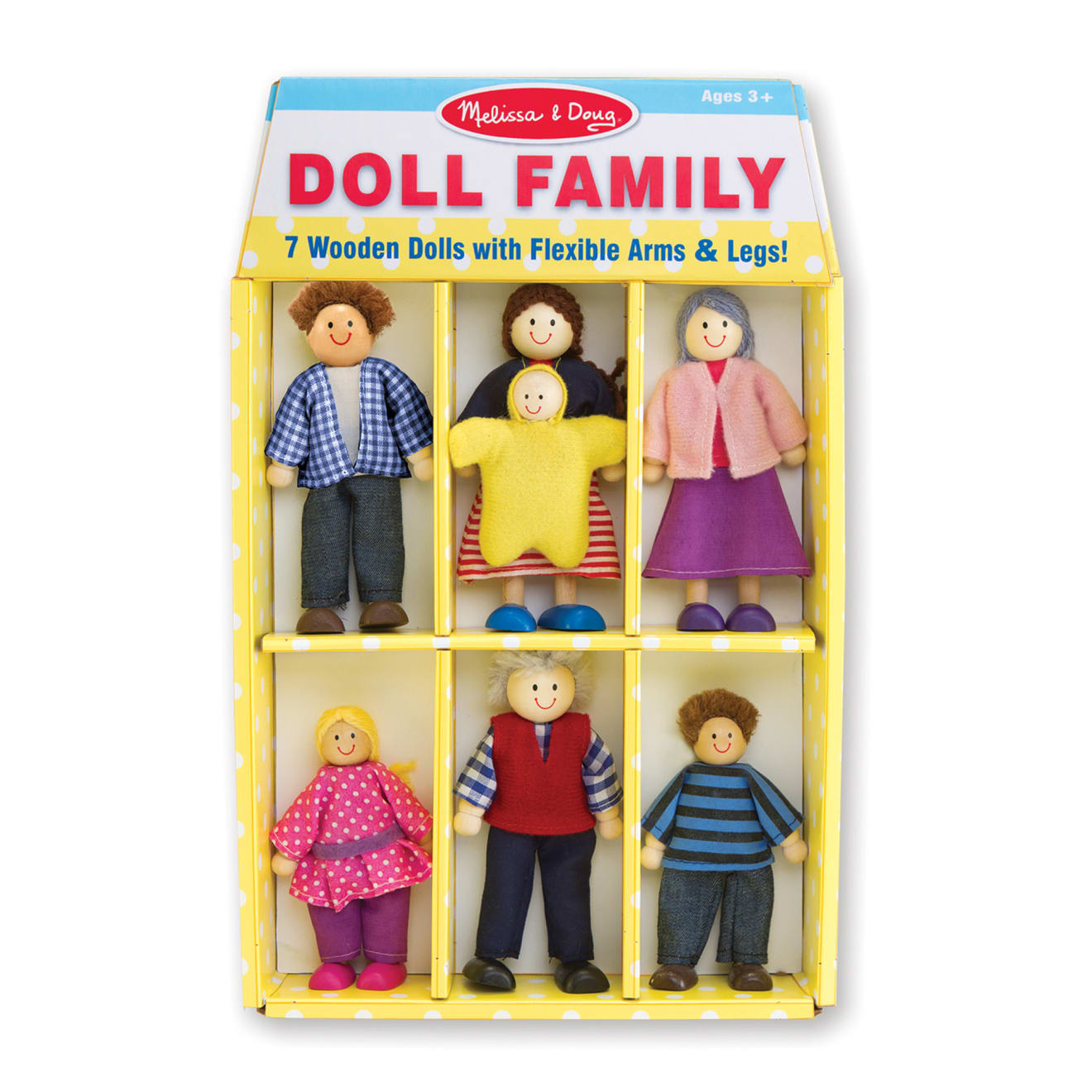 Wooden Doll Family - Image 3