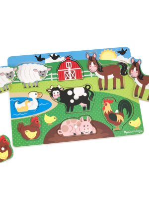 Farm Peg Puzzle - 8 pieces