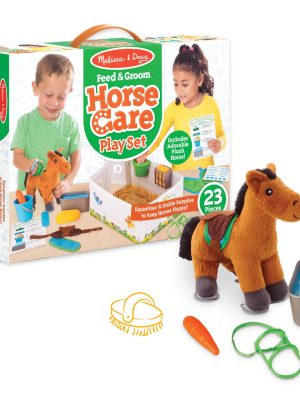 Feed & Groom Horse Care Play Set