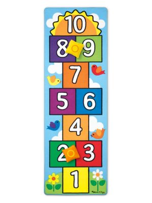 Hop & Count Hopscotch Rug