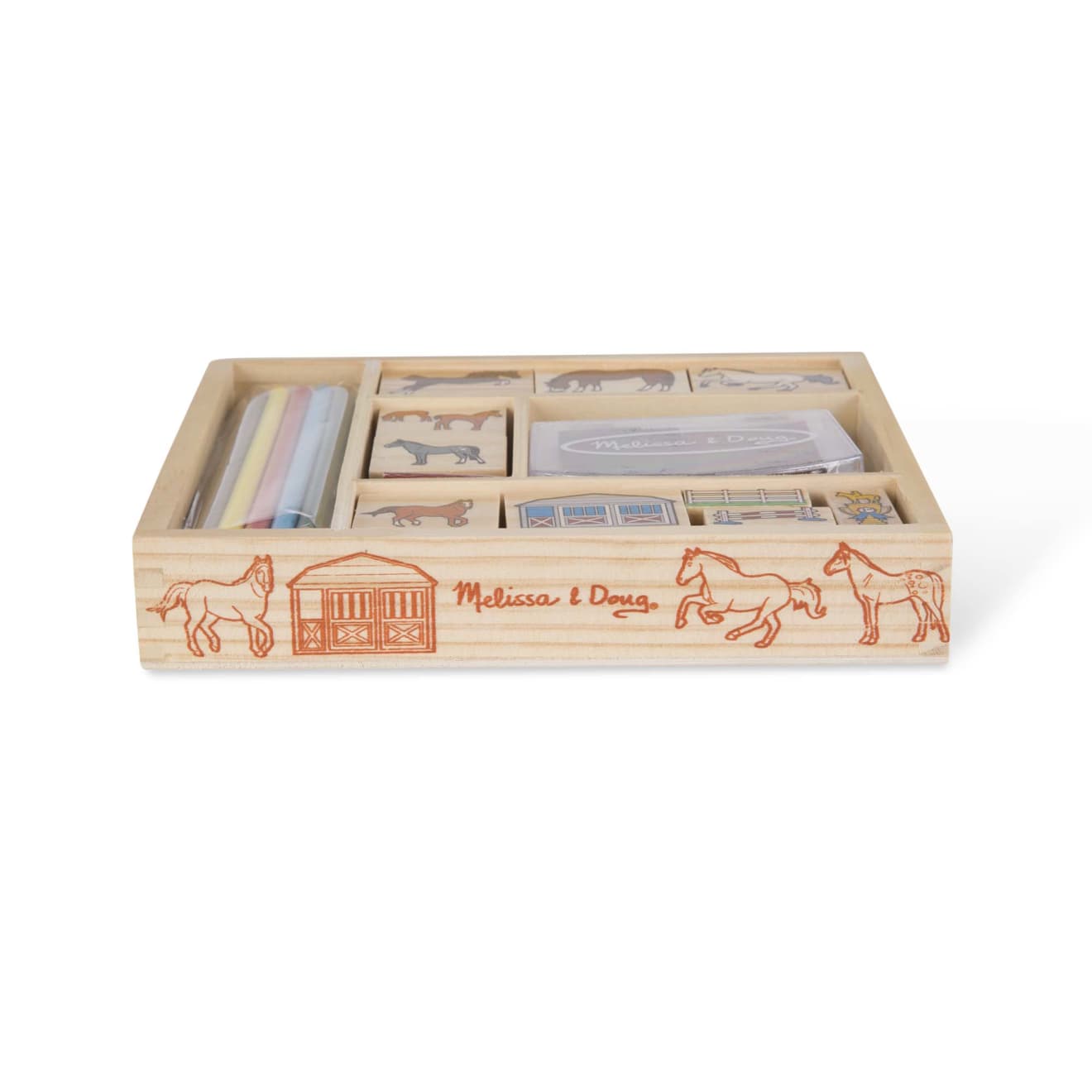 Wooden Stamp Set - Horses - Image 3