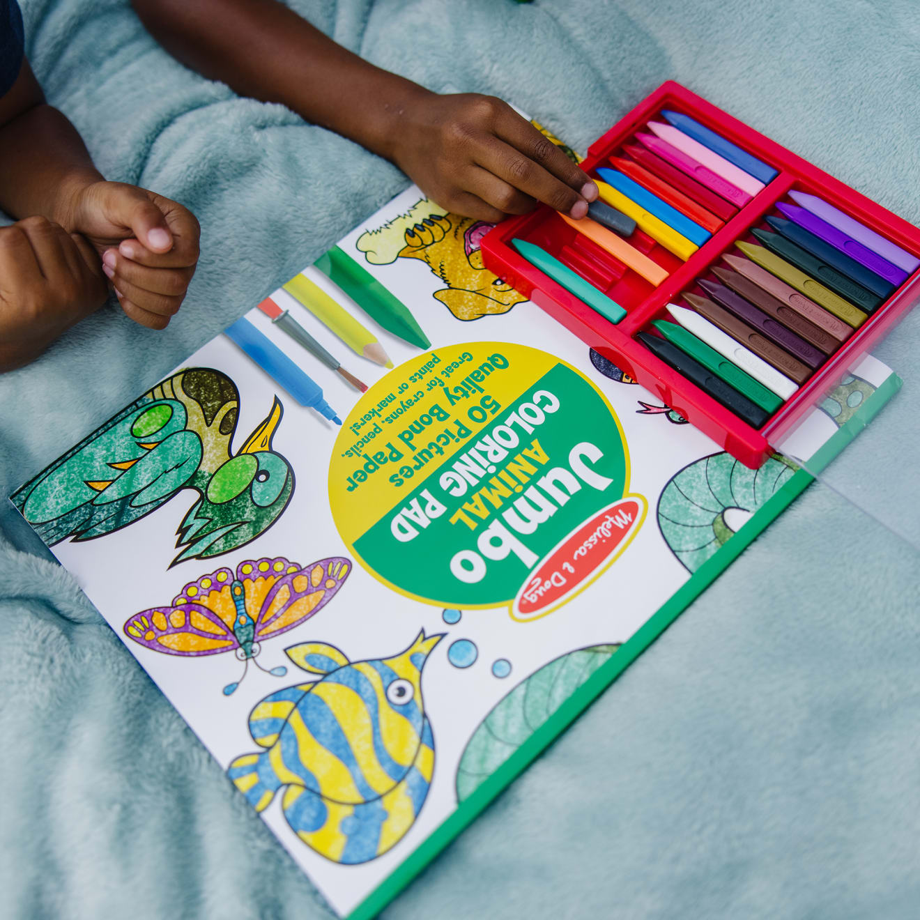 Jumbo Coloring Pad - Animals - Image 6