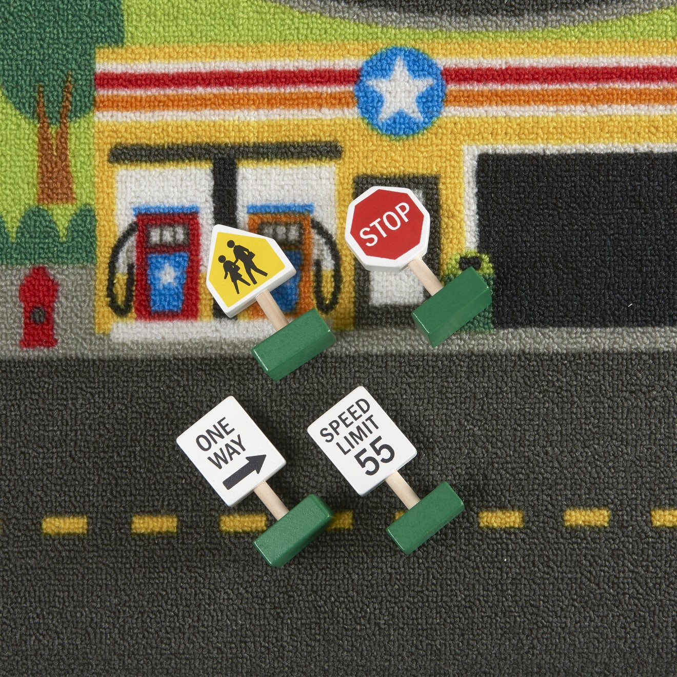 Jumbo Roadway Activity Rug - Image 6