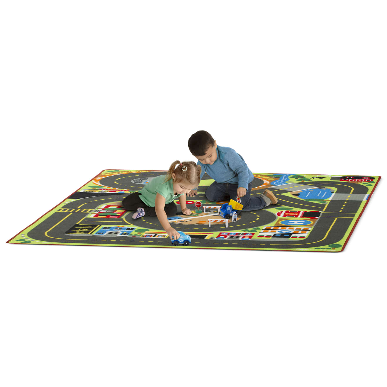 Jumbo Roadway Activity Rug - Image 8
