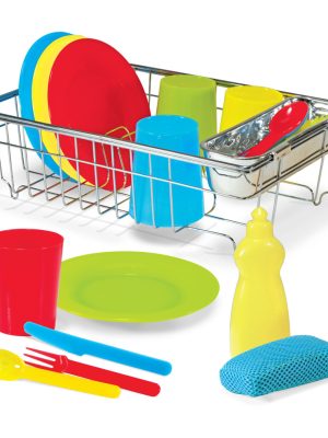 Let's Play House! Wash & Dry Dish Set