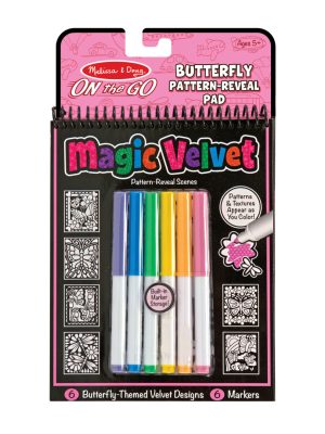 Magic Velvet Butterfly Scenes - On the Go Travel Activity