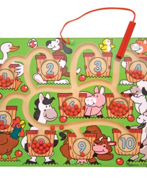 Magnetic Number Maze