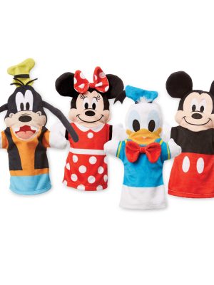 Disney Mickey Mouse & Friends Soft & Cuddly Hand Puppets